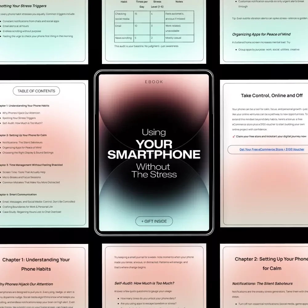 Using Your Smartphone Without the Stress: The Ultimate Guide to Mastering Your Device and Reclaiming Your Time