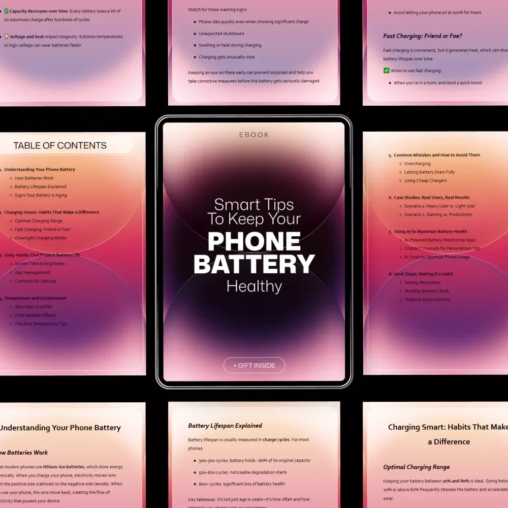Smart Tips to Keep Your Phone Battery Healthy: Essential Guide for Maximum Battery Life