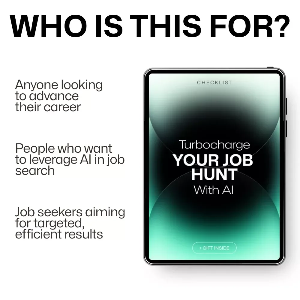 Turbocharge Your Job Hunt with AI: A Comprehensive Checklist for Job Seekers