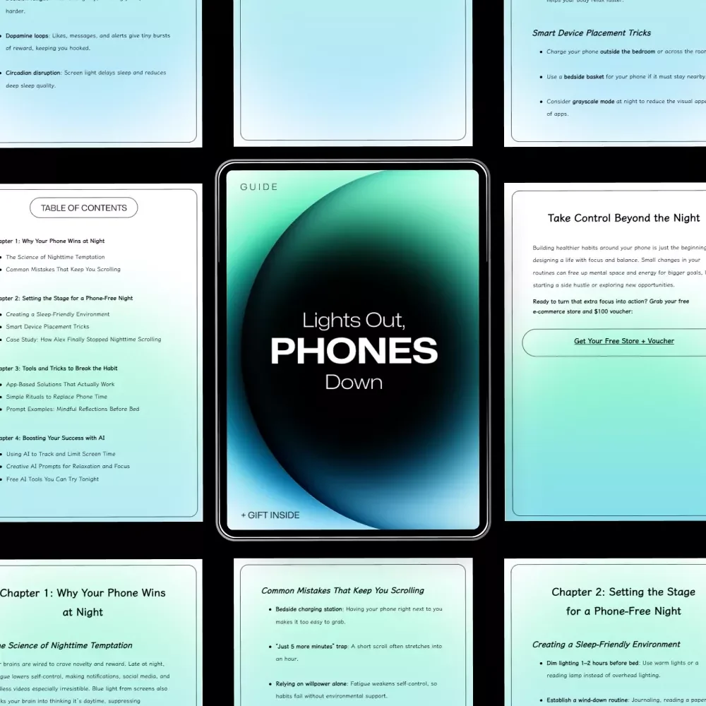 Lights Out, Phones Down: Essential Guide to Avoid Phone Temptation at Night
