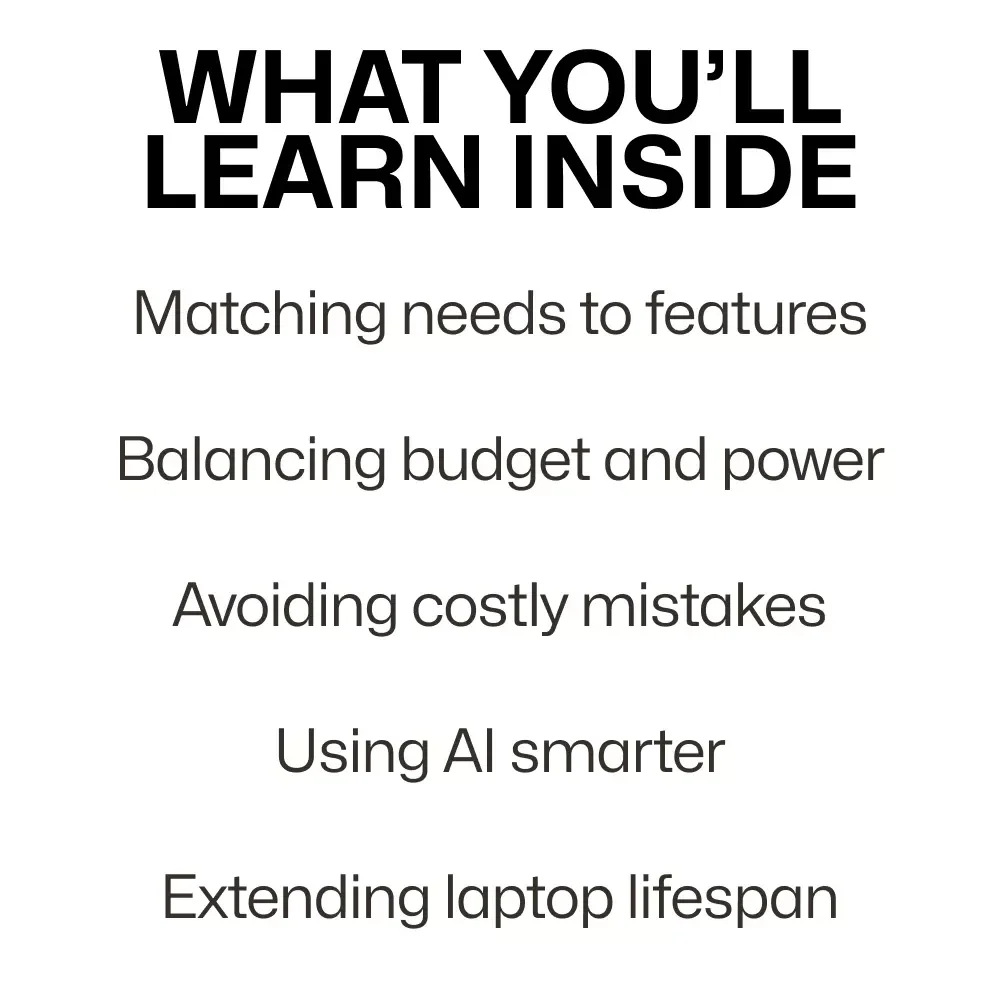 How to Pick the Perfect Home Laptop – A Smart, Simple Guide on how to choose a laptop for home use | Digital Download