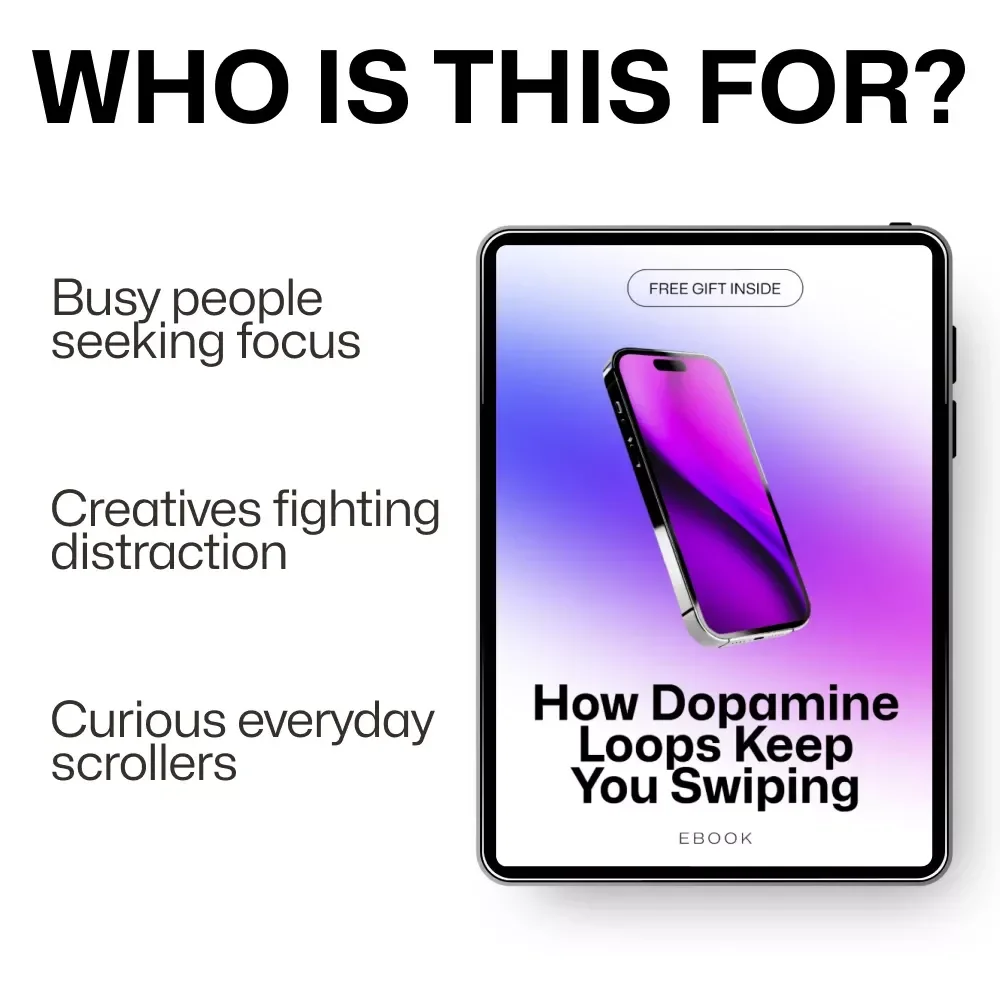 How Dopamine Loops Keep You Swiping – Ebook on Dopamine Loops and Scrolling, Psychology of Endless Feeds, Digital Wellbeing Guide