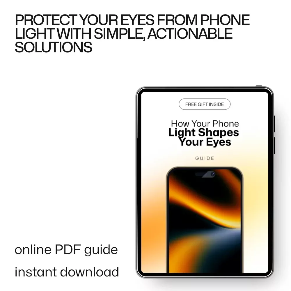 How Your Phone Light Shapes Your Eyes: A Guide to Phone Light Sensitivity and Eye Health