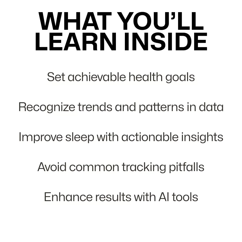 Harnessing Wearable Data for Better Health: How to Use Wearable Data to Improve Your Health