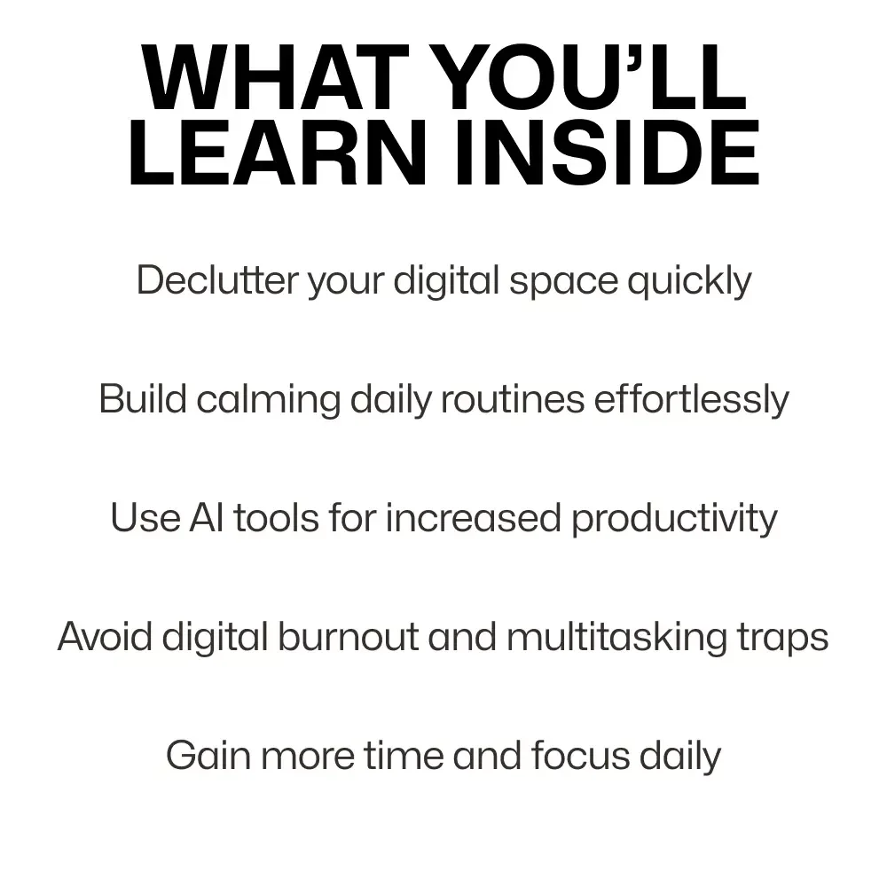Relaxed Digital Living: How to Make Your Digital Routine Less Stressful - A Guide to Clearer, Calm, and Smarter Digital Habits