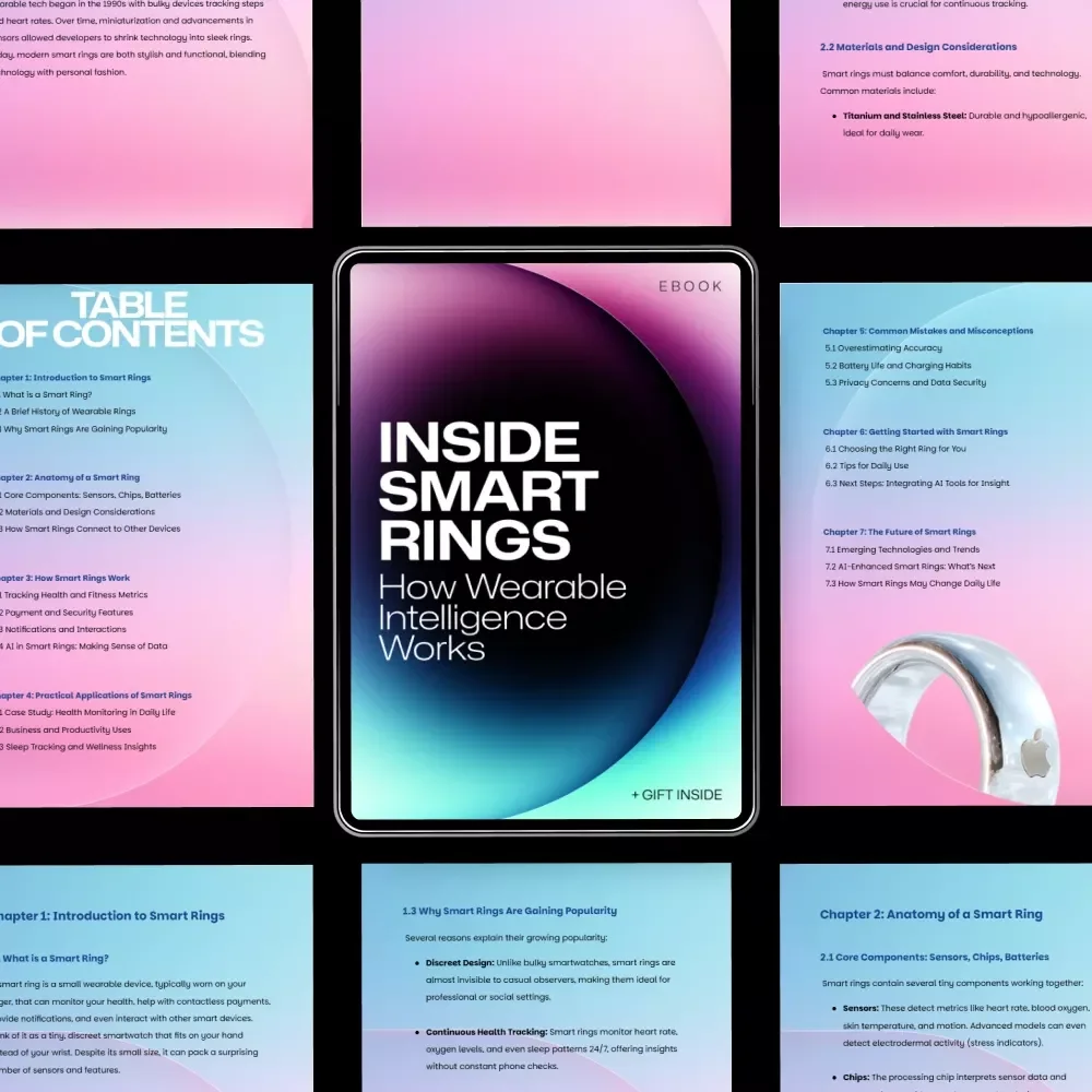 Inside Smart Rings: How Wearable Intelligence Works – eBook Guide to Understanding Smart Ring Technology
