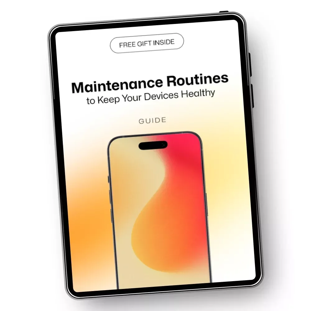 Maintenance Routines to Keep Your Devices Healthy | Simple Tech Maintenance Routines Guide for Phones, Laptops & Tablets | Easy Digital Care Checklist