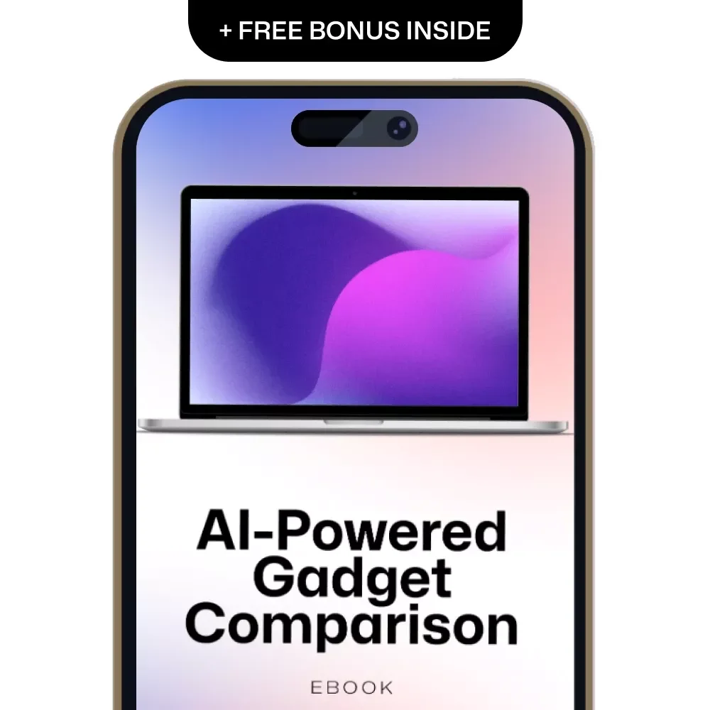 AI-Powered Gadget Comparison Ebook – Smart Buying Guide with AI Tips for Comparing Multiple Gadgets, Tech Decision-Making Made Easy