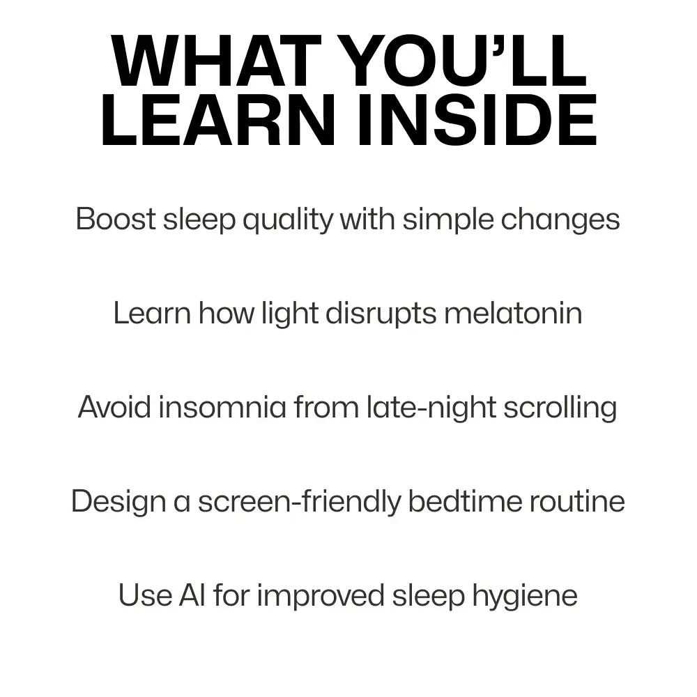 When the Screen Won’t Let Your Brain Sleep: Understanding Why Phone Brightness Hurts Sleep Quality | eBook Guide