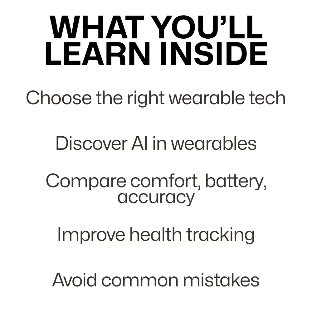 Tech on Hand: Ring or Watch – Smartwatch vs Smart Ring Guide eBook
