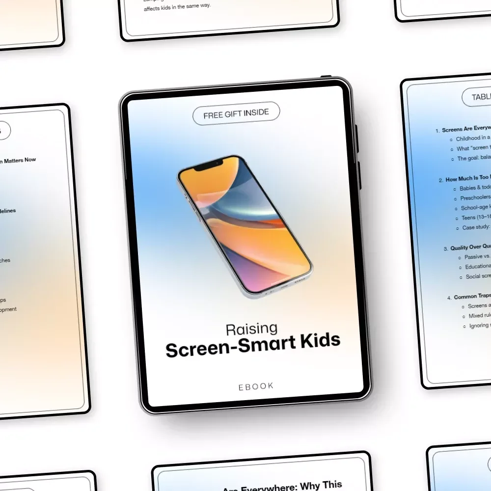 Raising Screen-Smart Kids: The Ultimate Guide to Managing Screen Time for Your Children