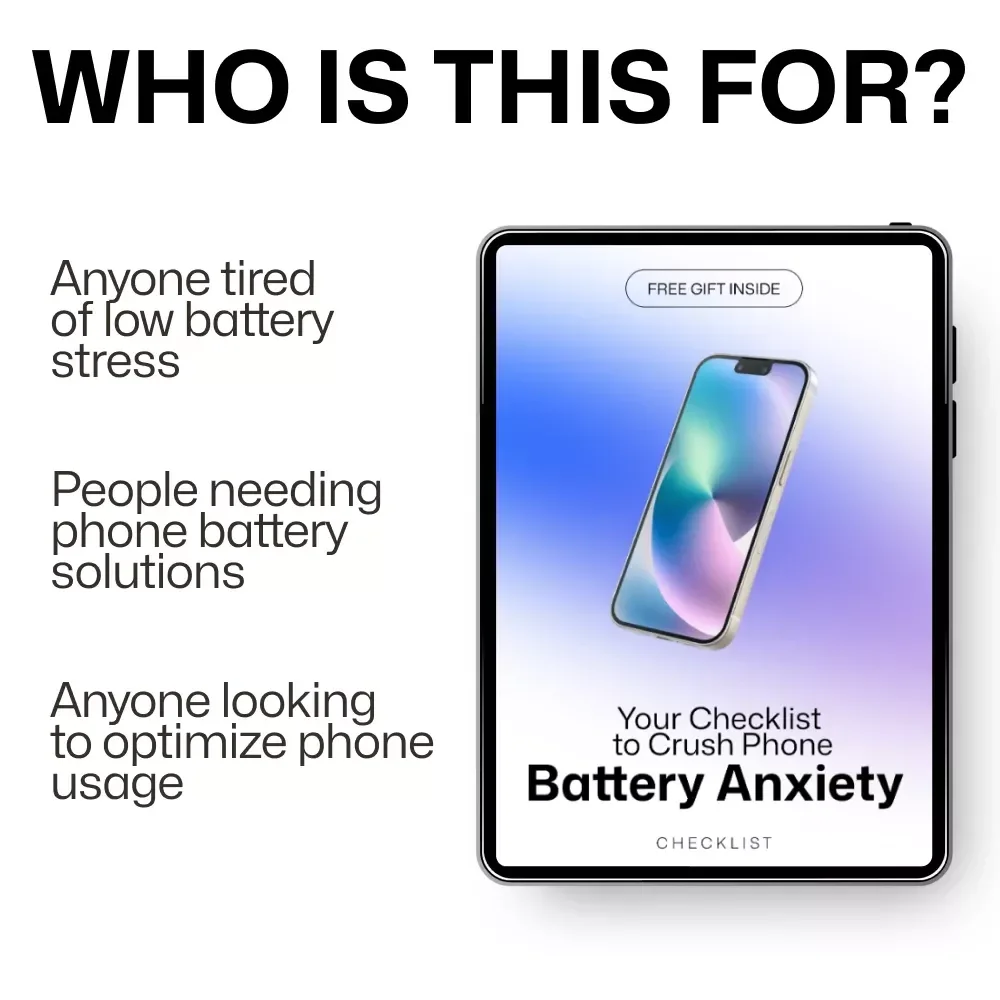 Your Checklist to Crush Phone Battery Anxiety – Ultimate Guide for Managing Phone Battery Anxiety