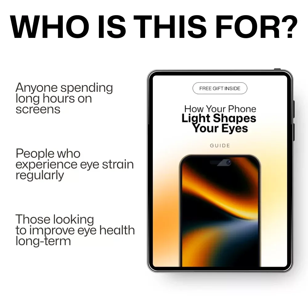How Your Phone Light Shapes Your Eyes: A Guide to Phone Light Sensitivity and Eye Health