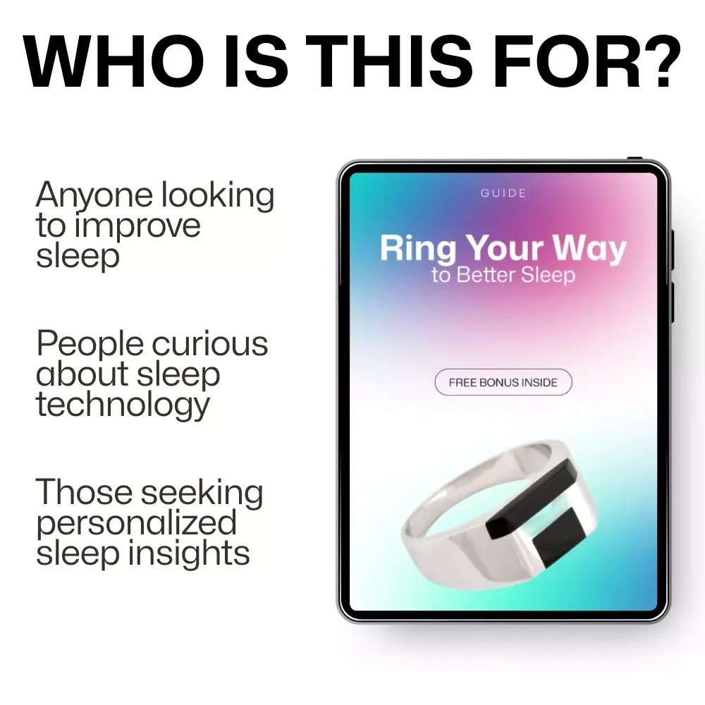 Ring Your Way to Better Sleep: Smart Ring Sleep Tracking Accuracy & Tips eBook Guide