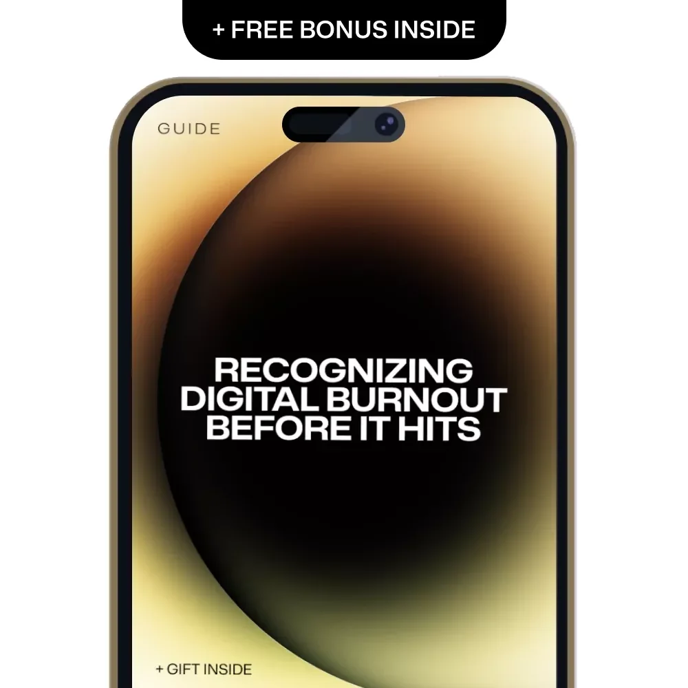Recognizing Digital Burnout Before It Hits – Practical Guide to digital burnout early signs, Healthy Tech Habits, Screen Fatigue Awareness, Mental Clarity & Sustainable Digital Balance