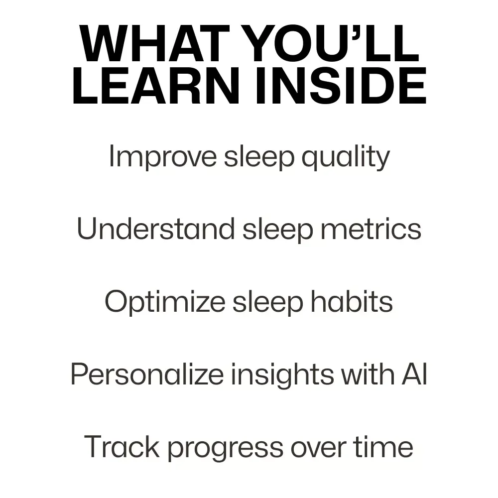 Ring Your Way to Better Sleep: Smart Ring Sleep Tracking Accuracy & Tips eBook Guide