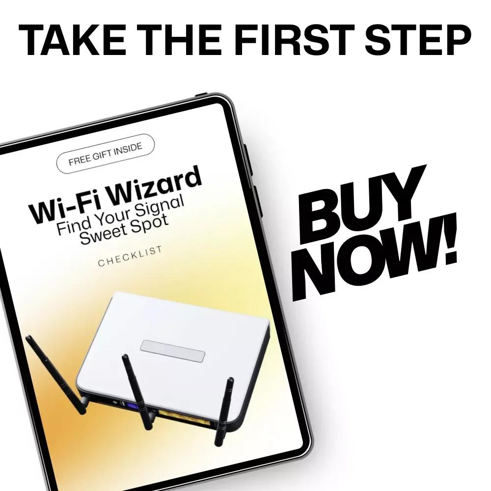 Wi-Fi Wizard: Find Your Signal Sweet Spot | Easy Home Internet Checklist for wifi router placement best spots