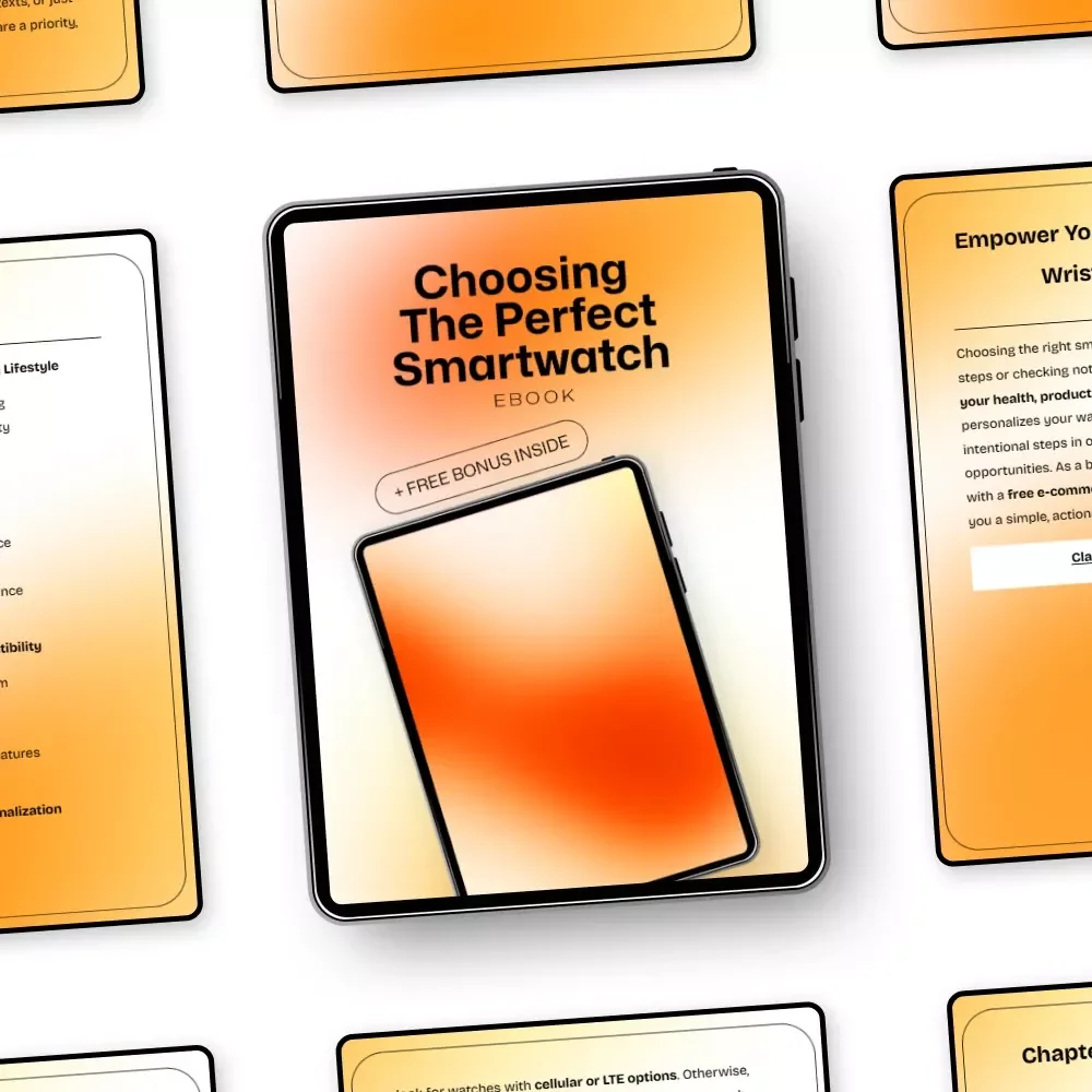 Choosing the Perfect Smartwatch: The Ultimate Guide to Picking the Right Smartwatch for Your Needs