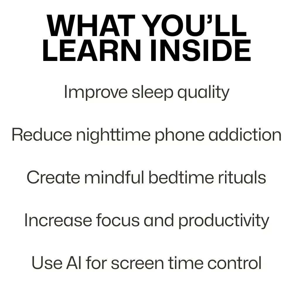 Lights Out, Phones Down: Essential Guide to Avoid Phone Temptation at Night