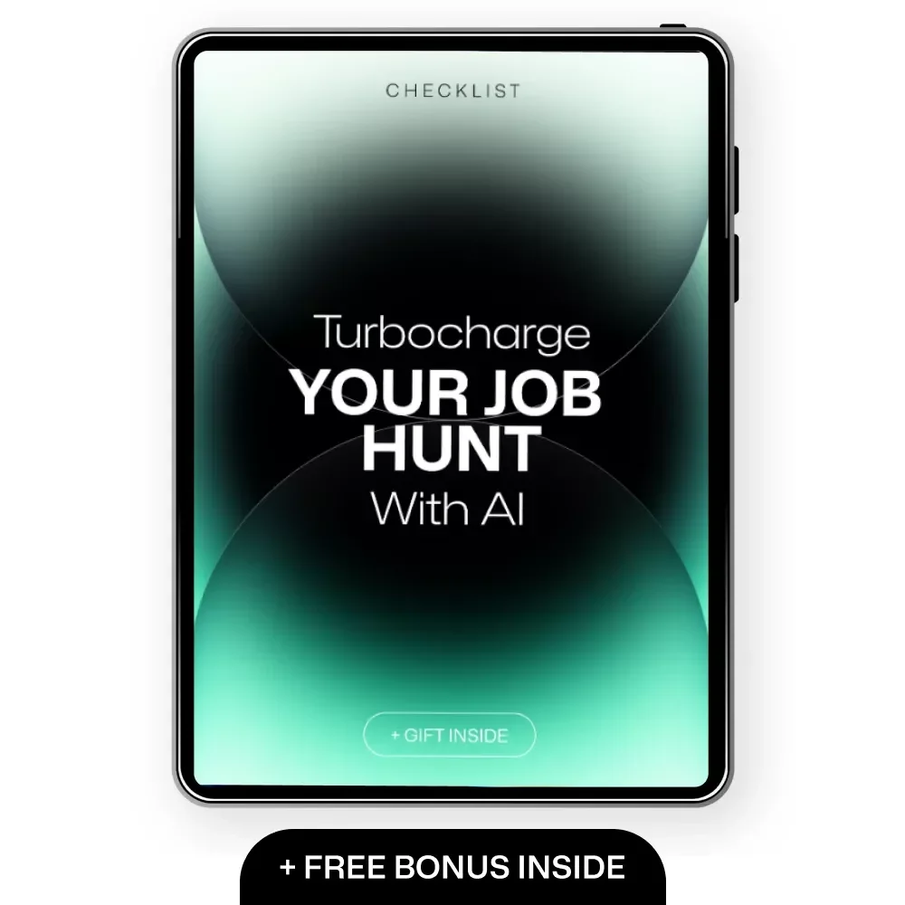 Turbocharge Your Job Hunt with AI: A Comprehensive Checklist for Job Seekers