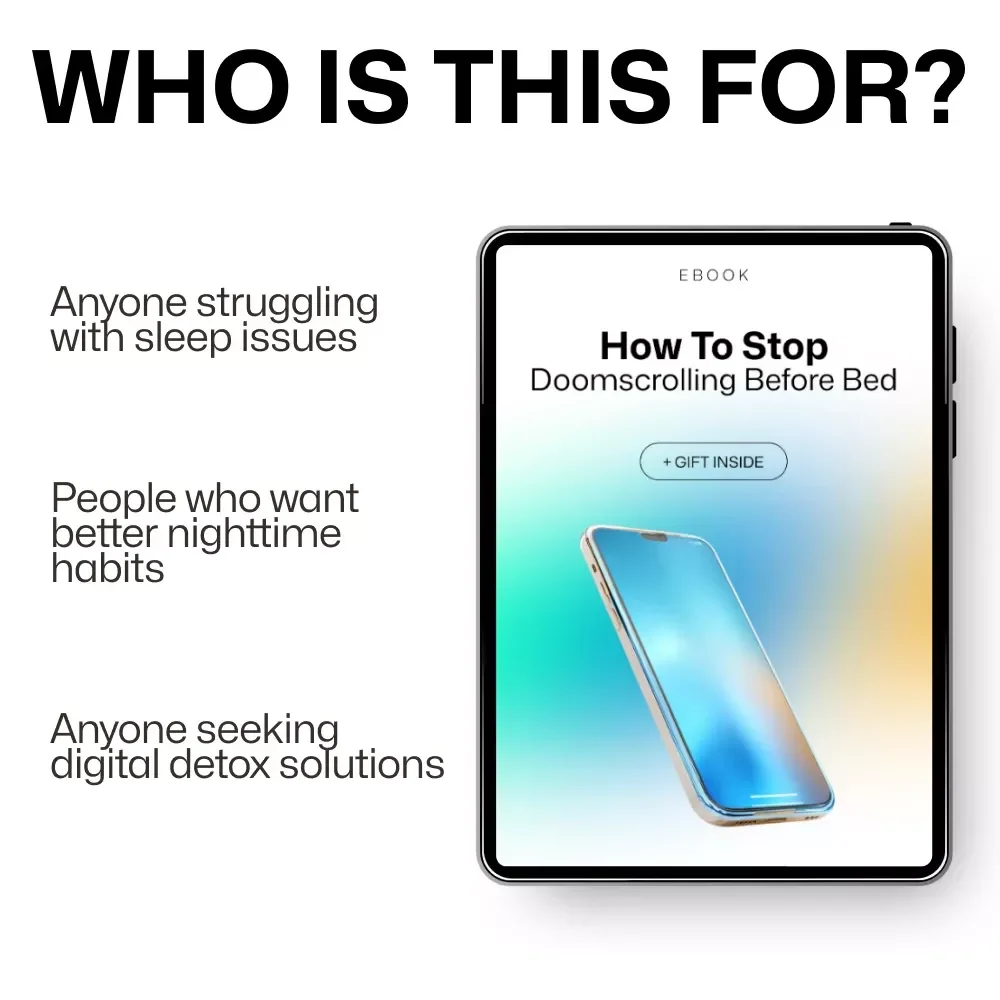 How to Stop Doomscrolling Before Bed - The Ultimate Guide for Better Sleep