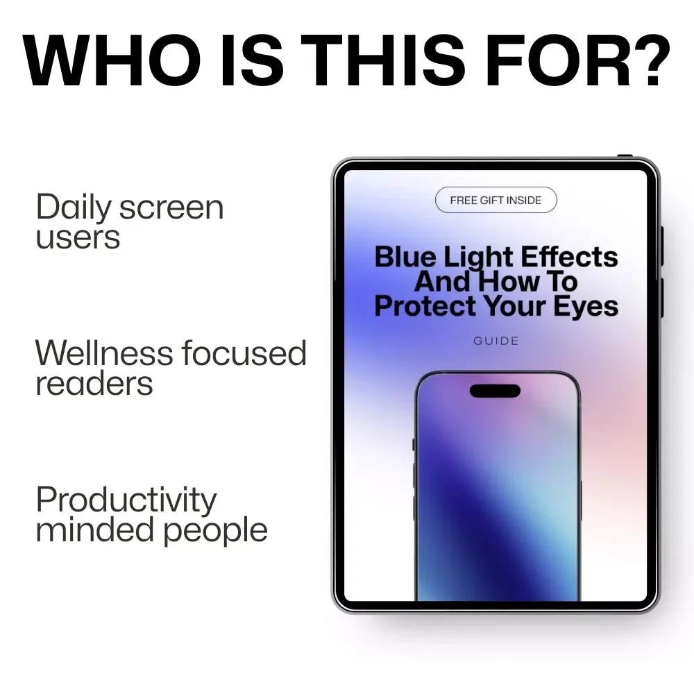 Blue Light Effects and How to Protect Your Eyes – A Practical Guide with Blue Light Explained for Screen Users, Better Sleep, and Eye Comfort