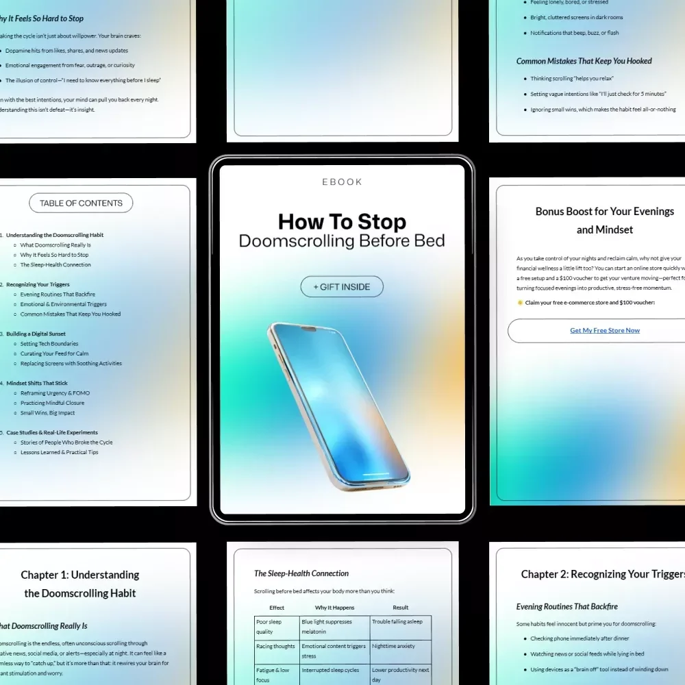 How to Stop Doomscrolling Before Bed - The Ultimate Guide for Better Sleep