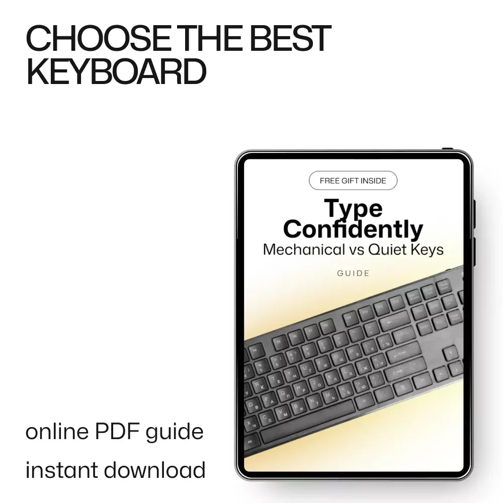 Type Confidently: Mechanical vs Quiet Keys – Ultimate Guide to Keyboard Mechanical vs Quiet Keys for Typing, Productivity, and Custom Setup