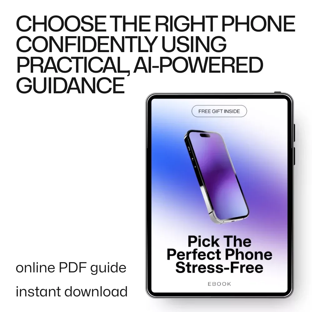 Pick the Perfect Phone Stress-Free | How to Choose a Phone Guide | Smart Buying eBook for Confident Phone Decisions