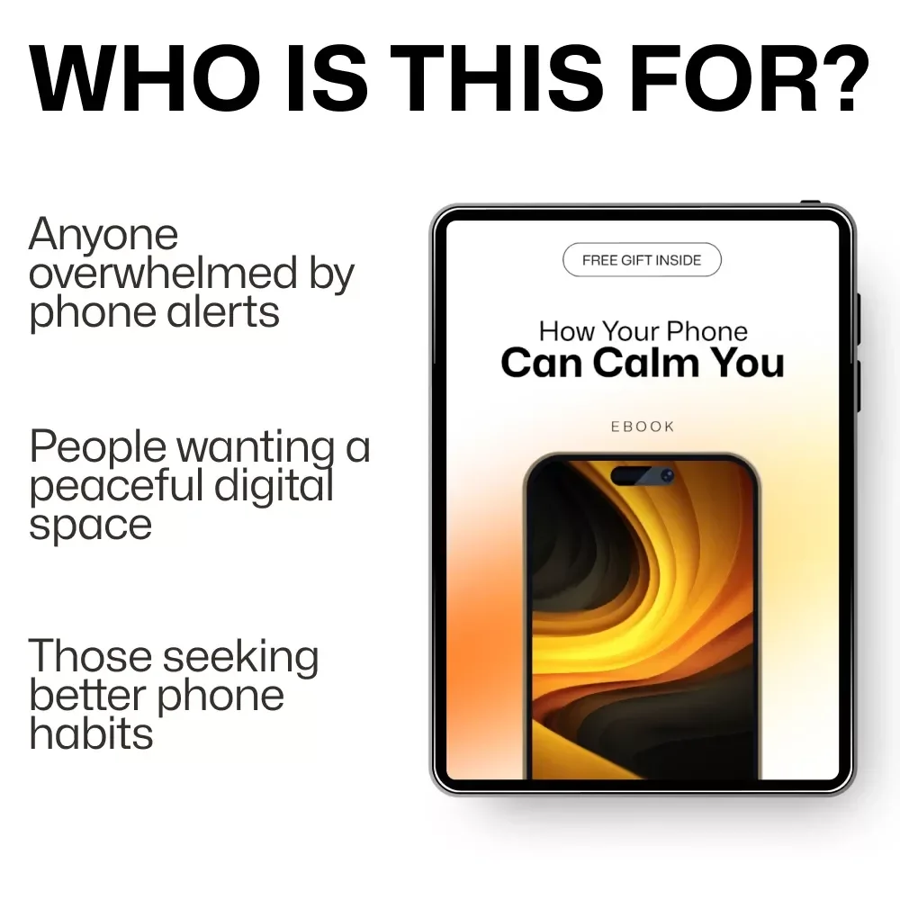 How Your Phone Can Calm You: A Guide to Reducing Digital Stress and Finding Peace Through Your Phone