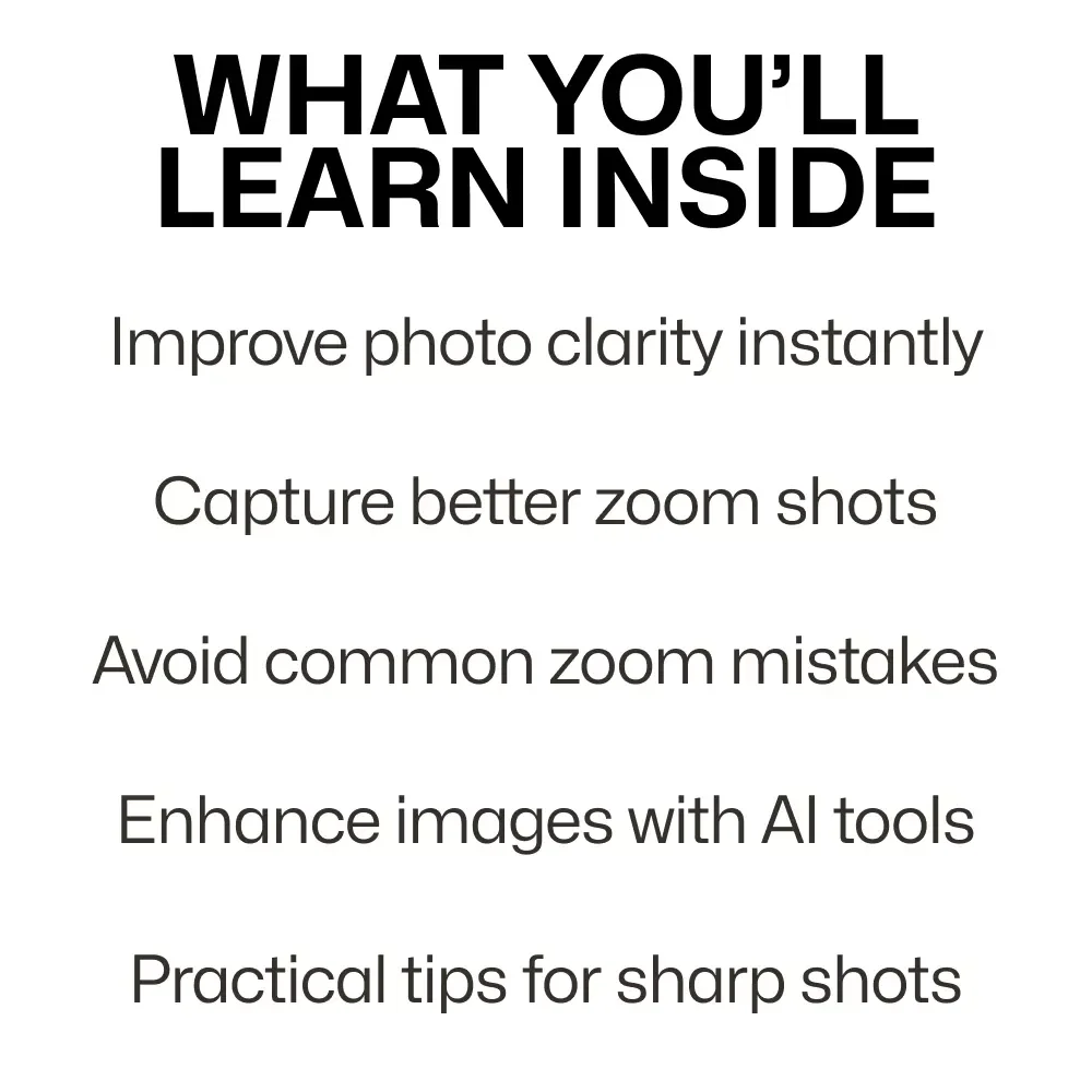 Understanding Phone Zoom Quality: A Complete Guide to Phone Camera Zoom Quality Explained