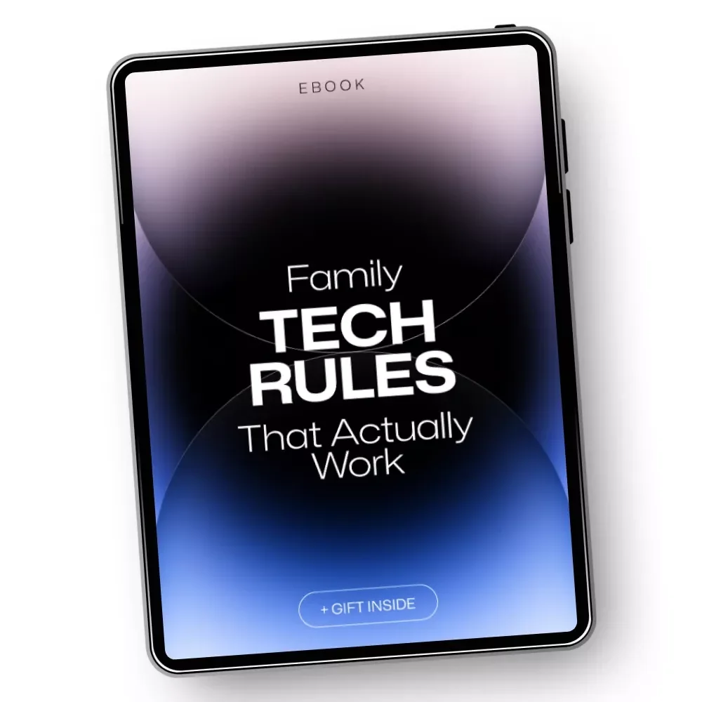 Family Tech Rules That Actually Work: A Practical Guide to Managing Screen Time & Tech Use in the Modern Family