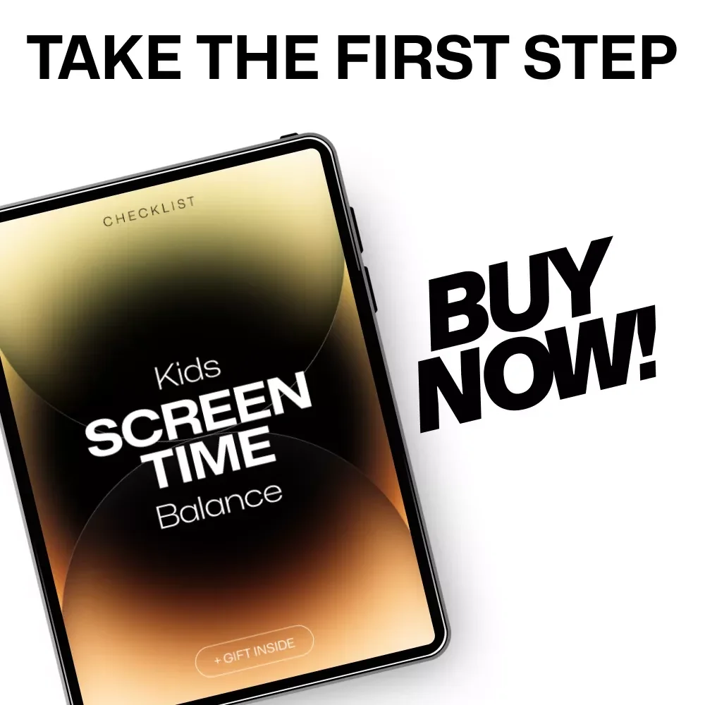 Kids Screen Time Balance Checklist – Easy Ideas for Managing Screen Time with Kids