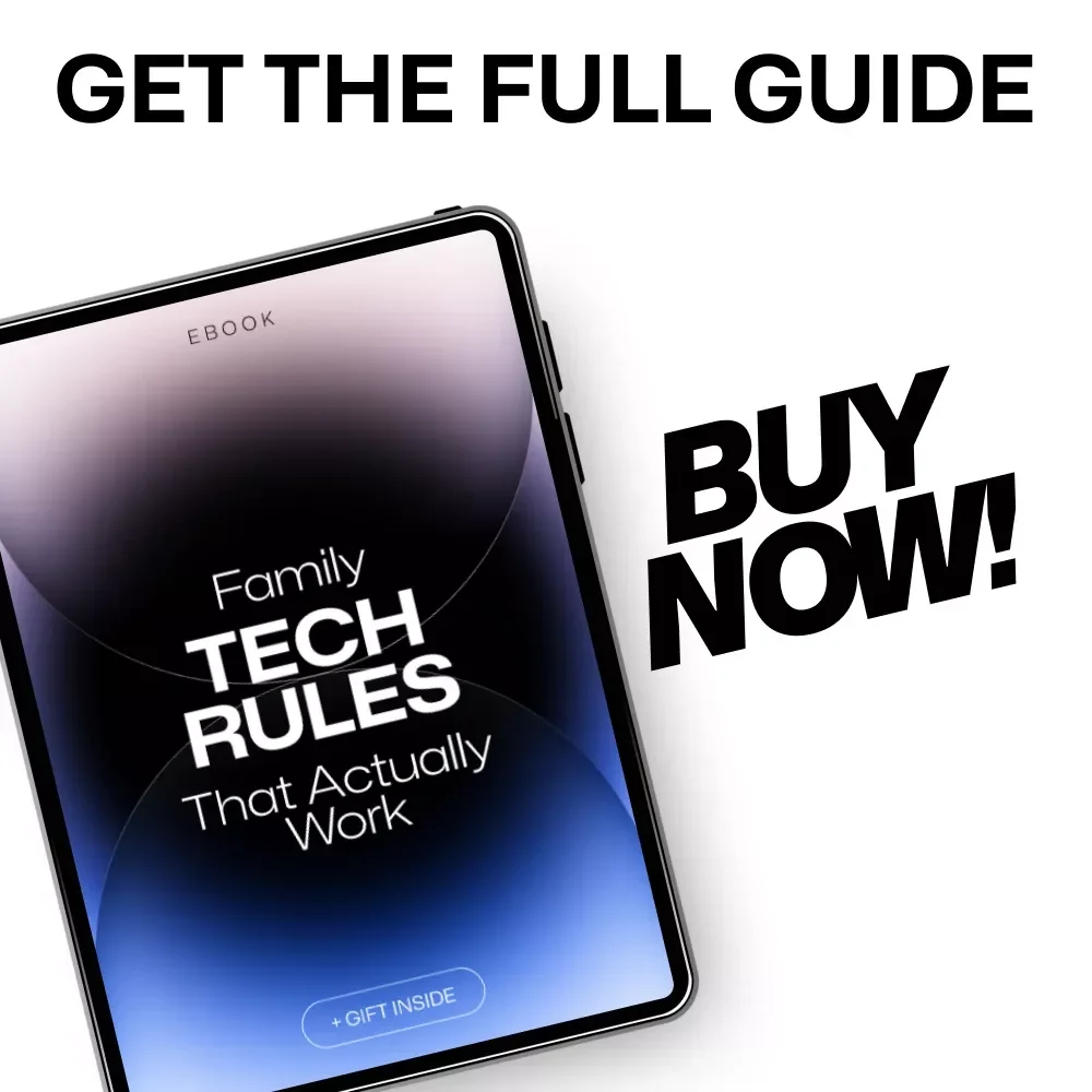 Family Tech Rules That Actually Work: A Practical Guide to Managing Screen Time & Tech Use in the Modern Family