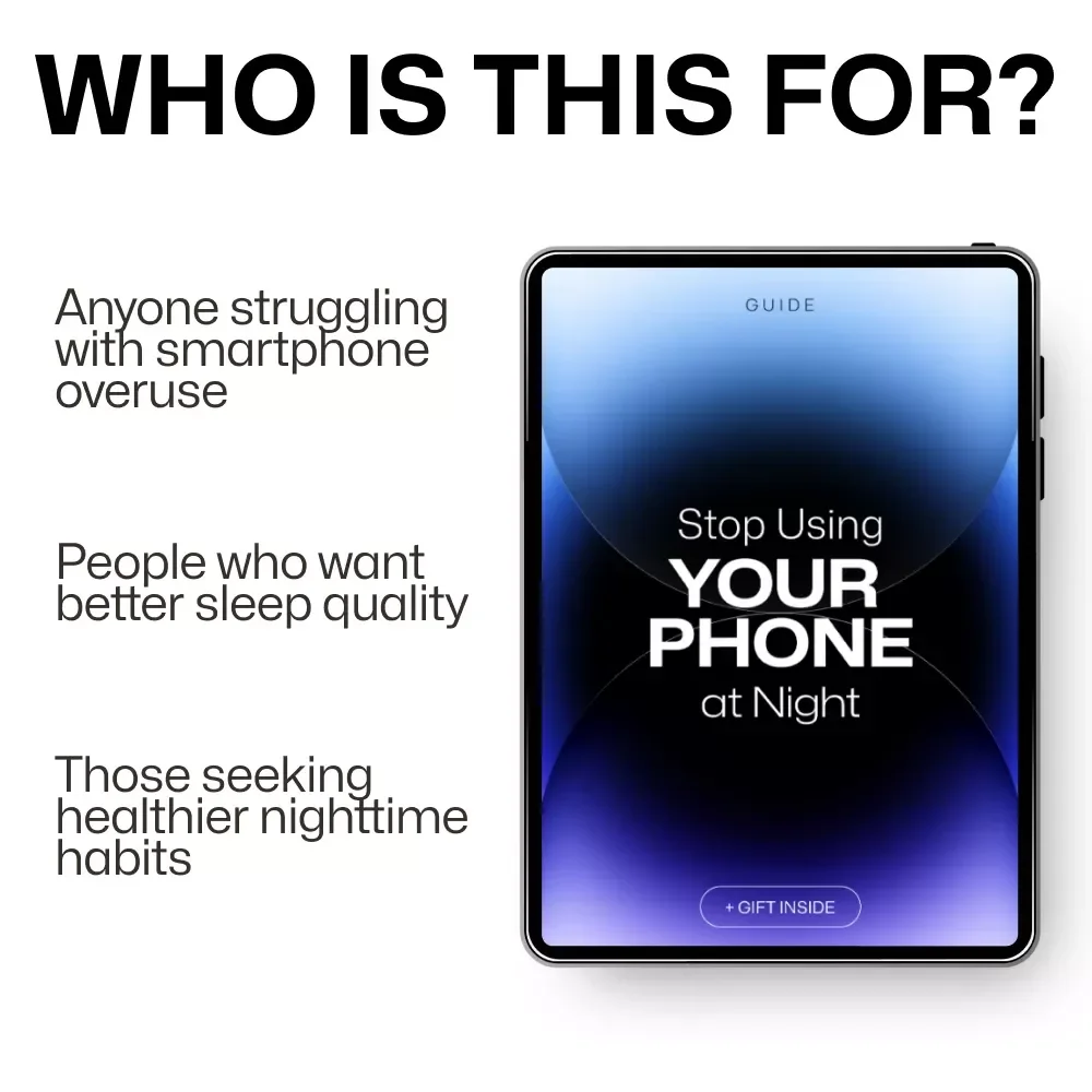 Stop Using Your Phone at Night: A Step-by-Step Guide to Prevent Smartphone Overuse and Sleep Disruptions