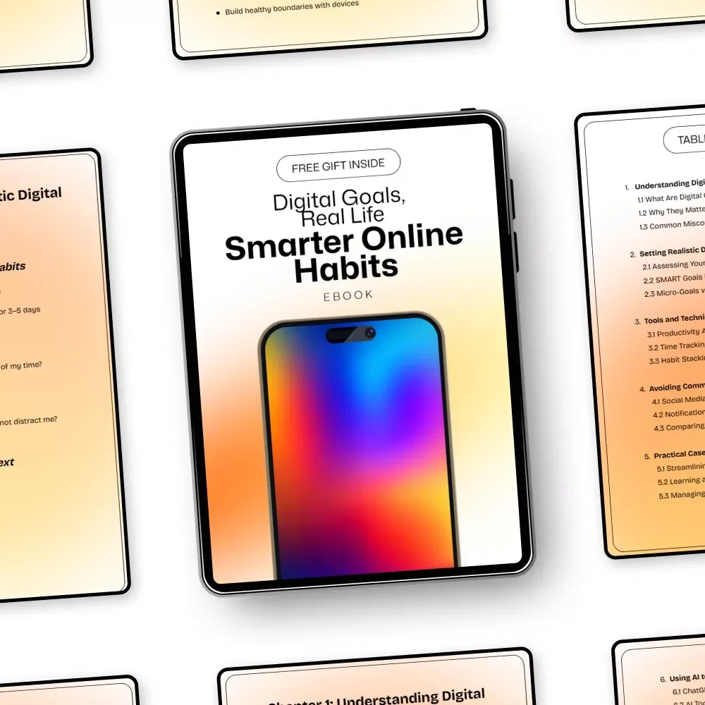 Digital Goals, Real Life: Smarter Online Habits – Achieve More with Effective Digital Strategies