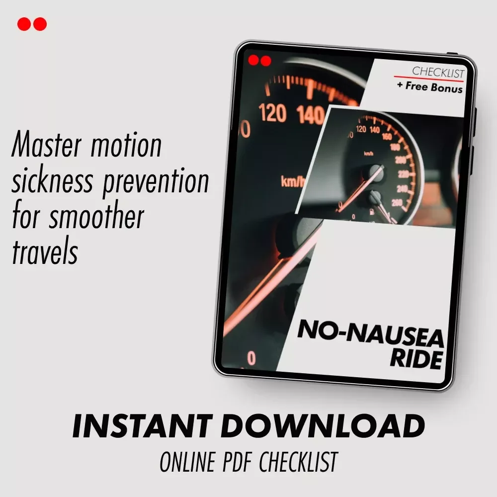 No-Nausea Ride: The Ultimate Digital Guide to Beating Motion Sickness on the Road