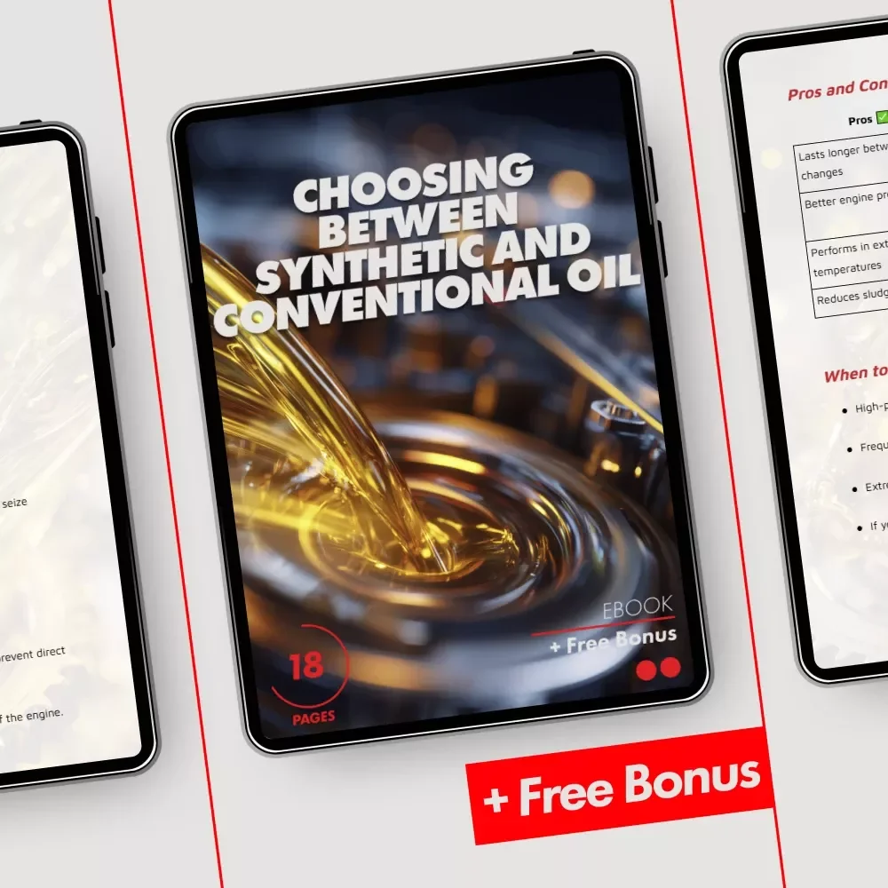 Choosing Between Synthetic and Conventional Oil | Smart Car Care Ebook Guide | synthetic oil vs conventional oil which is better