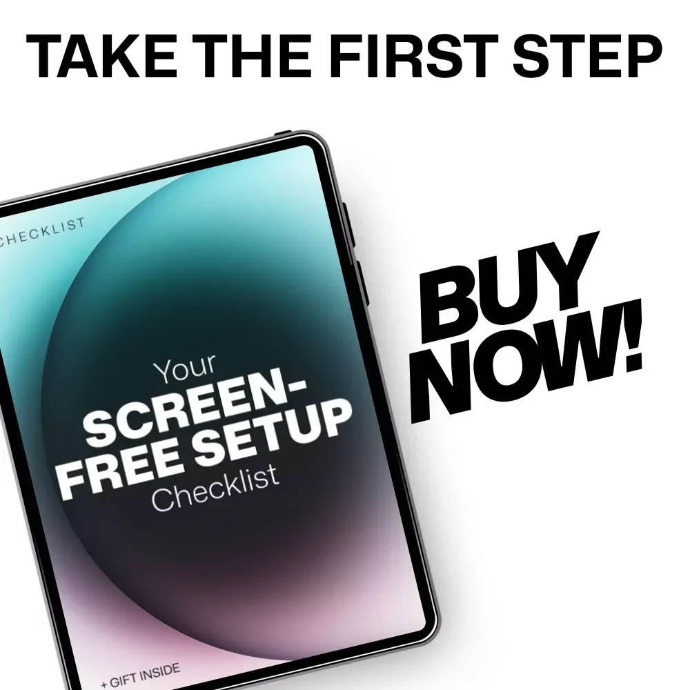 Your Screen-Free Setup Checklist – Minimalist Focus Planner, Printable Study Reset, screen free study space ideas