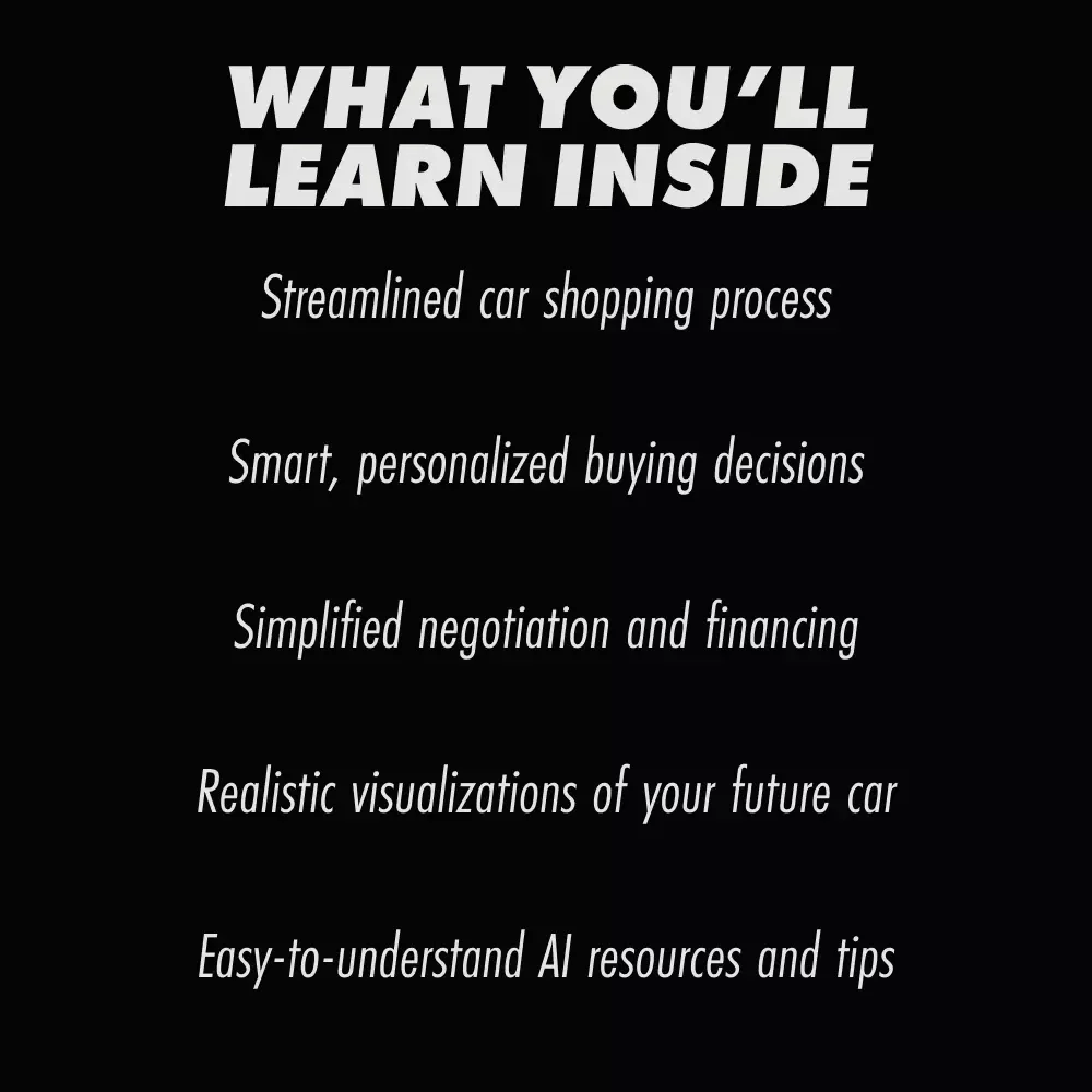 How AI Can Navigate Your Car Buying Journey: Your Ultimate Guide to Using AI Chatbots for Car Buying Questions and Advice