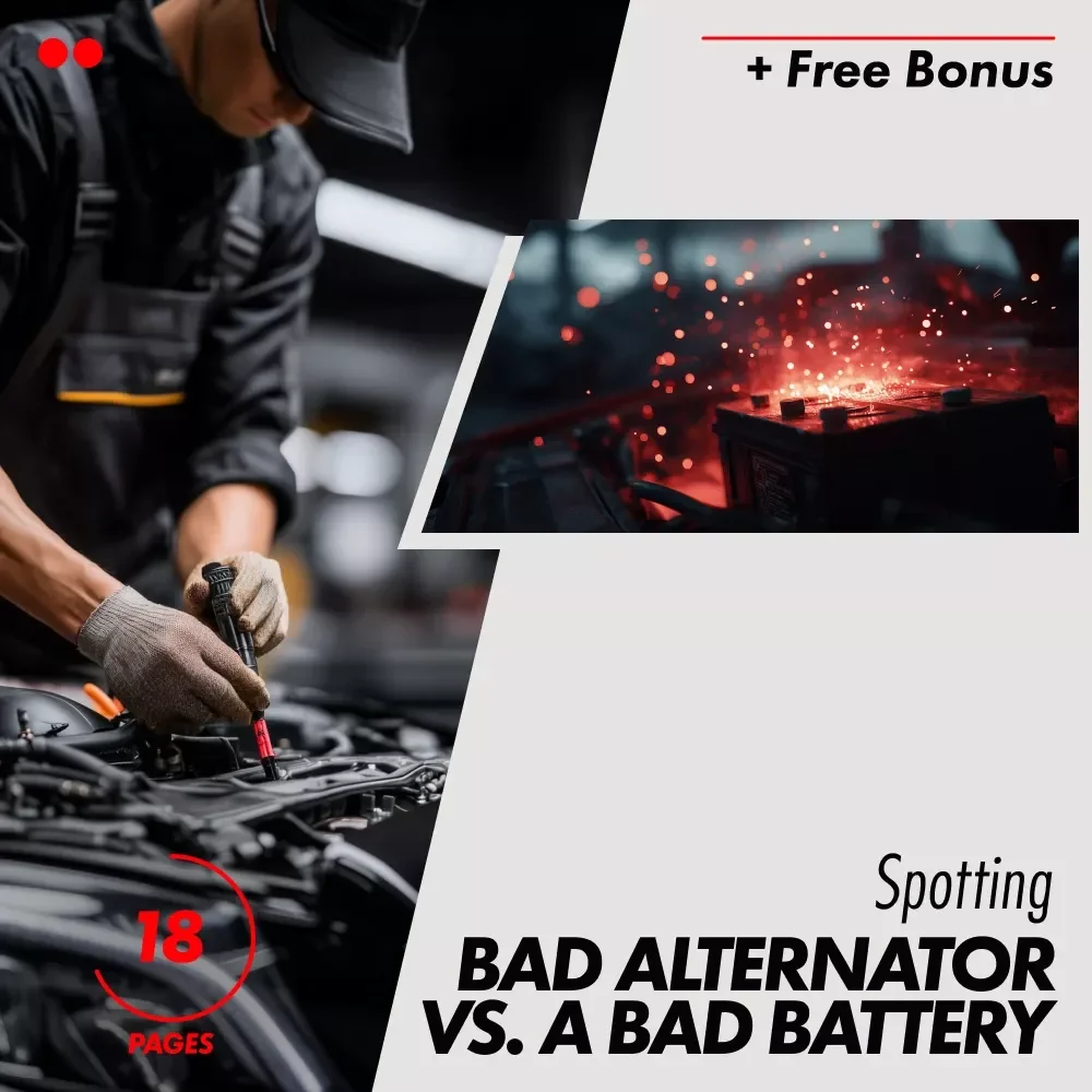 Spotting a Bad Alternator vs. a Bad Battery – Practical Car Troubleshooting eBook | Signs of a Bad Alternator vs a Bad Battery Explained