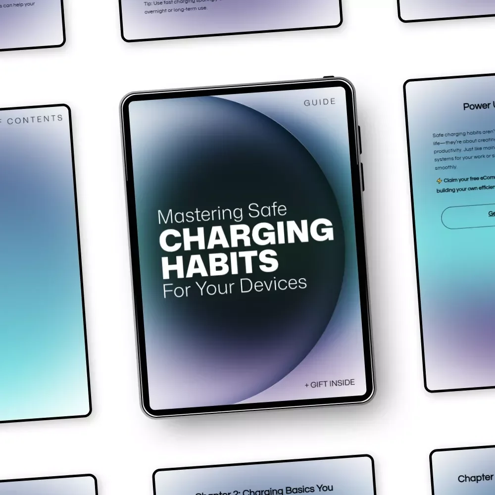 Mastering Safe Charging Habits for Your Devices | Practical eBook Guide to Battery Health, Smart Charging, and Long-Lasting Tech Care