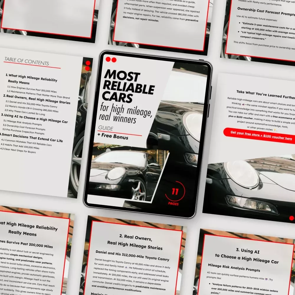 Most Reliable Cars for High Mileage, Real Winners – Practical Guide to Choosing the most reliable car for high mileage with Real Owner Stories & Smart Buying Tips