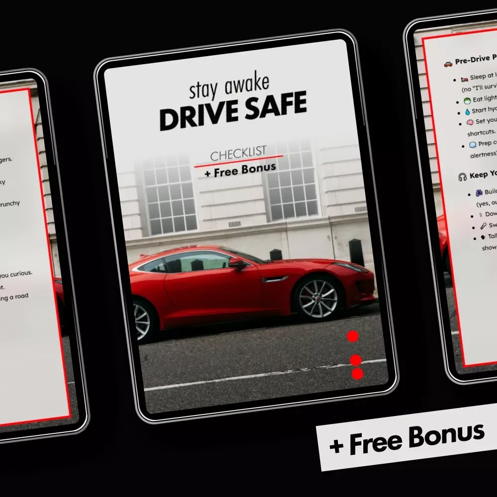Stay Awake, Drive Safe: The Ultimate Checklist for How to Stay Awake on a Long Drive
