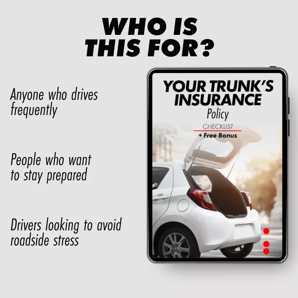 Your Trunk’s Insurance Policy: The Ultimate Checklist for Your Car Emergency Kit