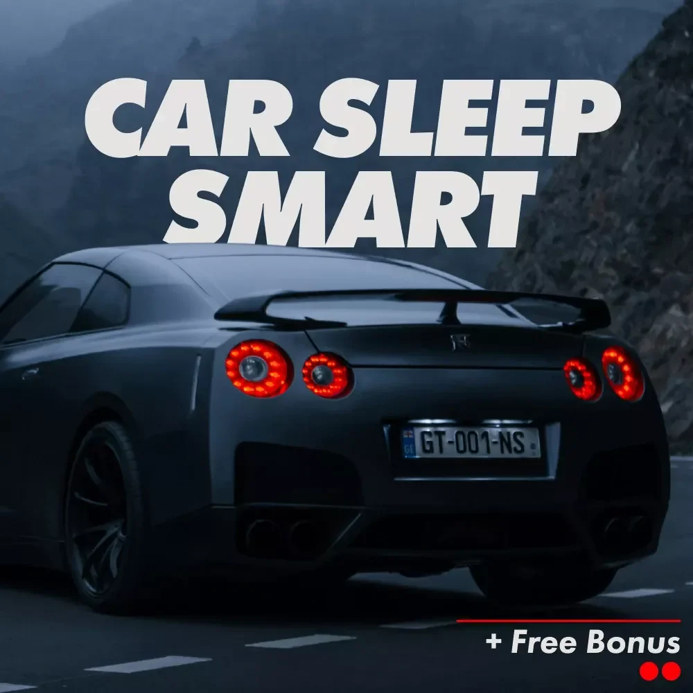 Car Sleep Smart: The Ultimate Guide to Sleeping in Your Car Comfortably & Safely