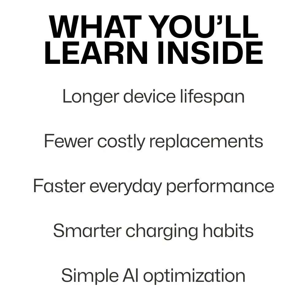 Smart Tips for Devices Longevity | Practical Guide with longer device lifespan tips for Phones, Laptops & Smart Tech Care