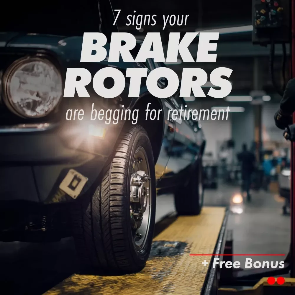 7 Tell-Tale Signs Your Brake Rotors Are Begging for Retirement - Essential Checklist for Car Owners
