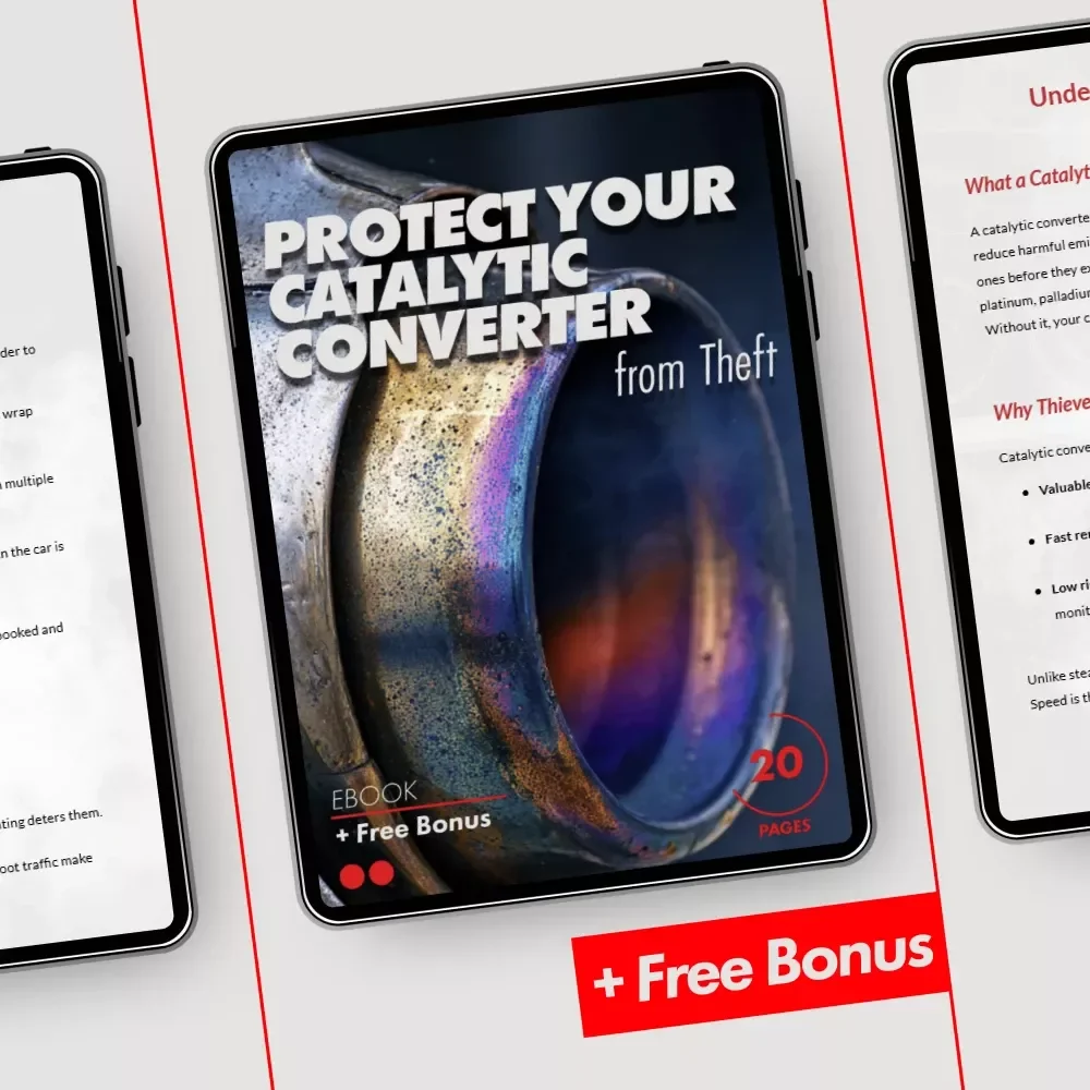 Protect Your Catalytic Converter from Theft | Practical eBook Guide on how to protect your car's catalytic converter from theft, Smart Security Tips & Prevention Checklist