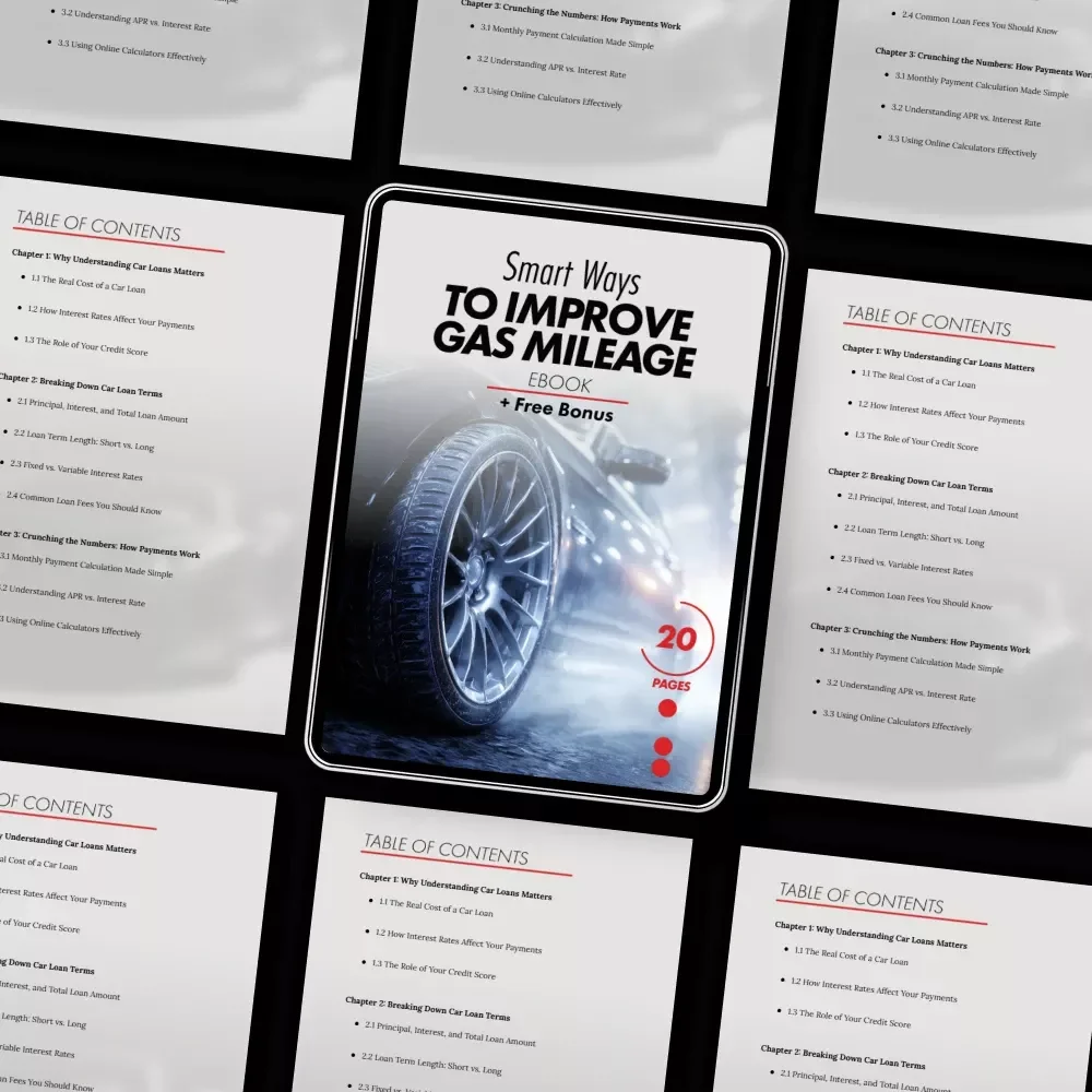 Smart Ways to Improve Gas Mileage | Practical eBook Guide on how to improve your car's gas mileage, Save Fuel, Drive Smarter, Lower Costs